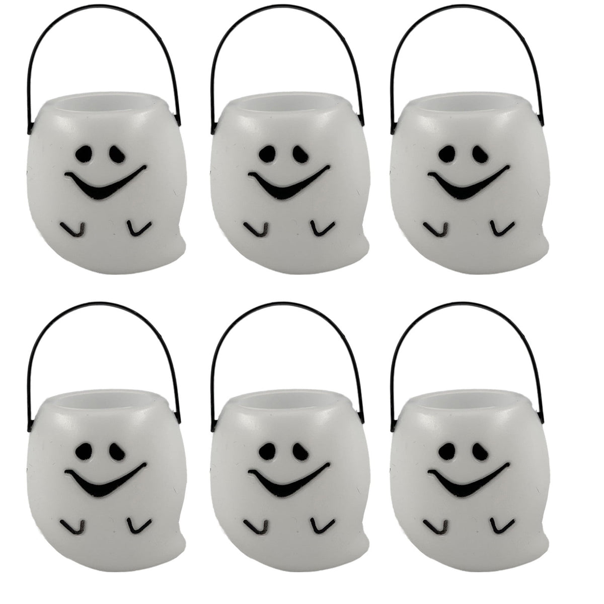 Kyusrd Trick or Treat Halloween Lantern Pumpkin Decoration Lighted Table Centerpieces Ornaments Spooky Pumpkin Prop Decor Decorative Wedding Candy Bowl Organizer Canisters