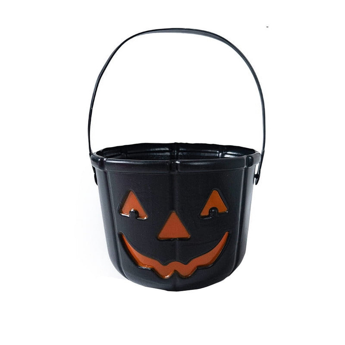 Kyusrd Trick or Treat Halloween Lantern Pumpkin Decoration Lighted Table Centerpieces Ornaments Spooky Pumpkin Prop Decor Decorative Wedding Candy Bowl Organizer Canisters