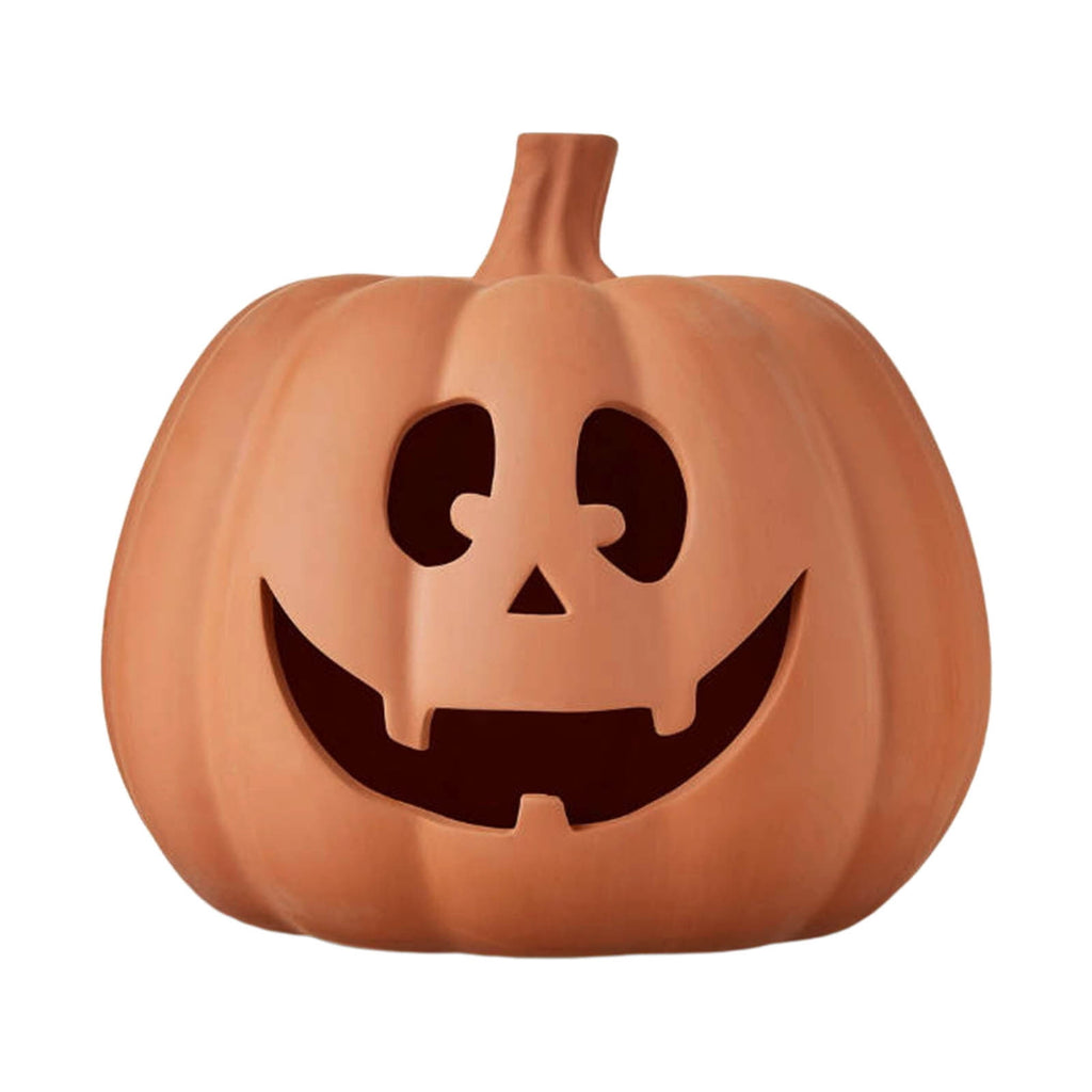 Luoshdecor Pumpkin Decoration , Resin Reusable Carved Pumpkin for Thanksgiving Halloween Fall Indoor Outdoor Decor Party Supplies