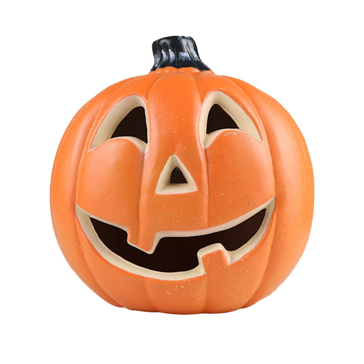 SRUILUO Halloween Light up Jack-O-Lantern, Fall Thanksgiving Pumpkin Light Decorations, Pumpkin Prop with LED Light, Halloween Tabletop Decorations Props for Indoor Outdoor Decor (No Battery)
