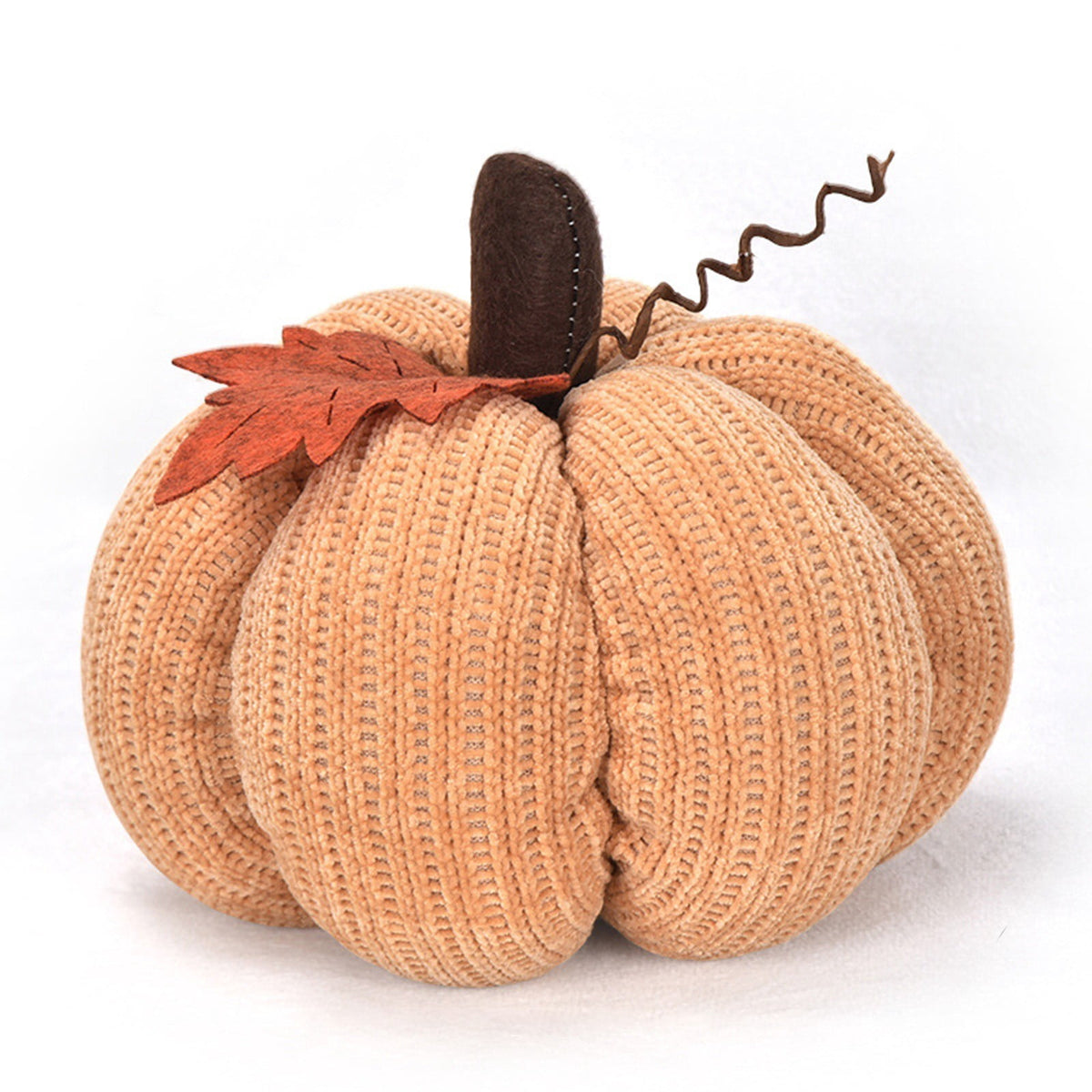 Taotanxi Fall Mini Crochet Pumpkins Seasonal Knit Decorative Pumpkins for Crafts Rustic Decor Farmhouse Decorative Fall Thanksgiving Centerpiece Table Decorations for Mantel Kitchen Gift