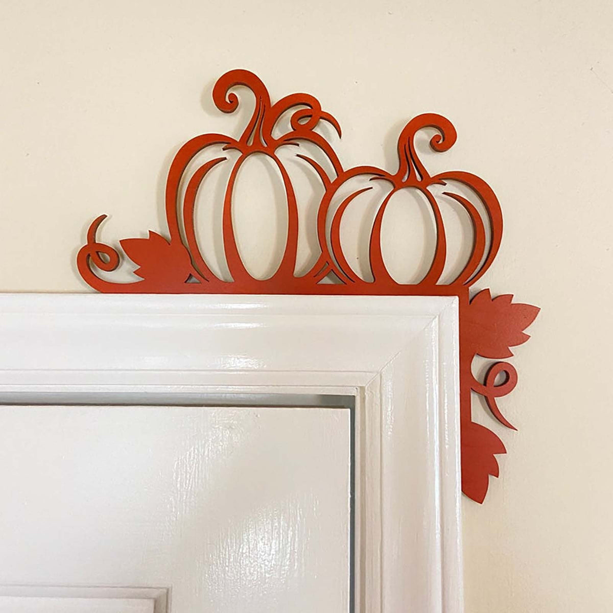 XGFHYJEH Halloween Decorations Decor, Scene Decoration With Iron Door Hanging Corners, Halloween Pumpkin, And Ghost Door Corner Decoration