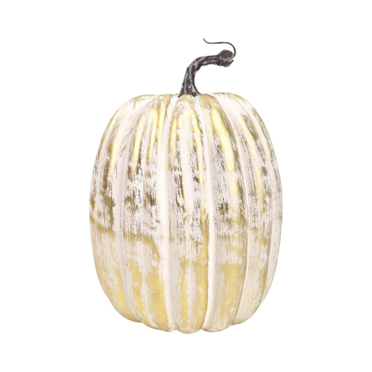 XHKUYI Large Artificial Pumpkins 10.24 inches, Realistic Decorative Pumpkins with Stems, Faux Pumpkins for Autumn Harvest Thanksgiving Home Kitchen Table Centerpieces Decor