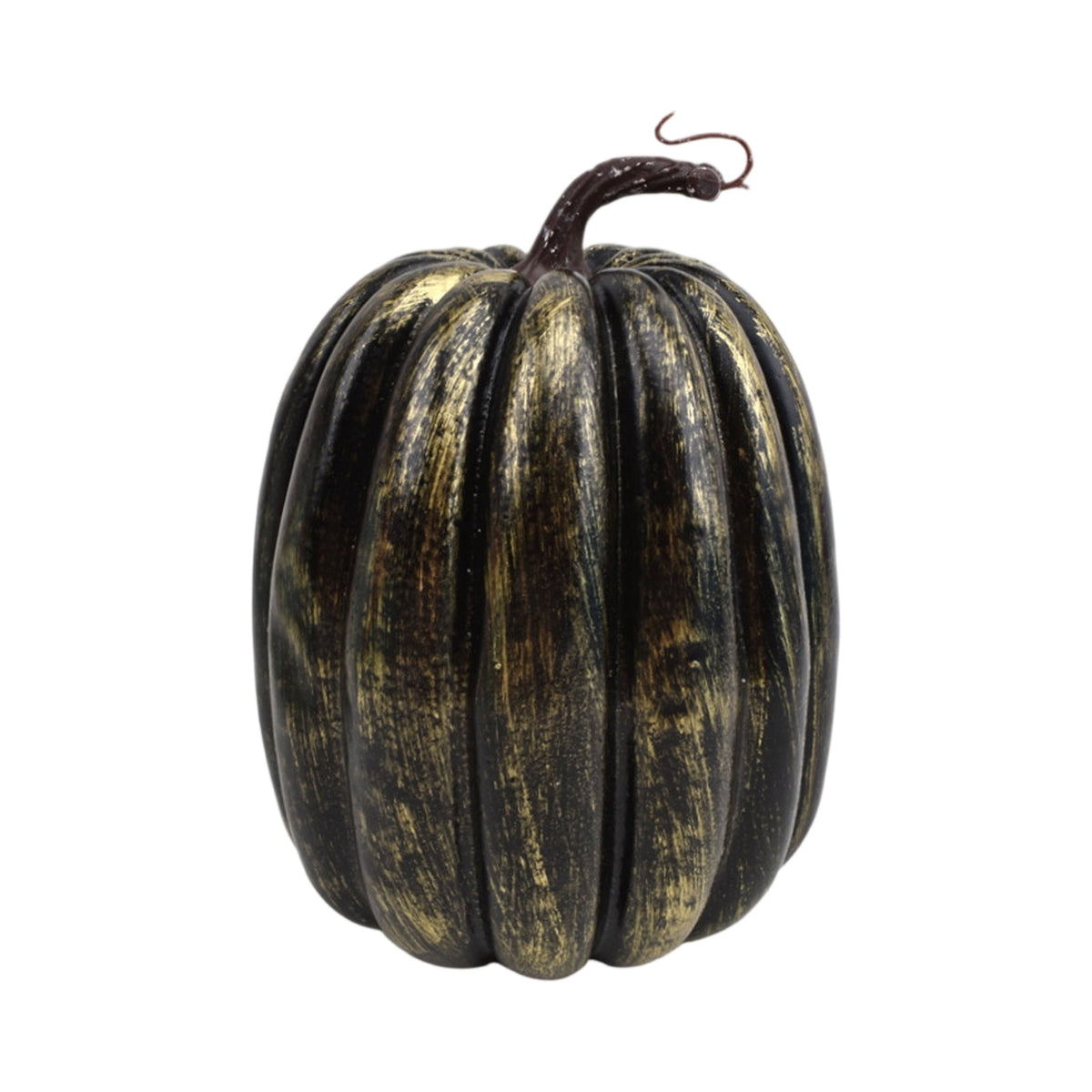 XHKUYI Large Artificial Pumpkins 10.24 inches, Realistic Decorative Pumpkins with Stems, Faux Pumpkins for Autumn Harvest Thanksgiving Home Kitchen Table Centerpieces Decor