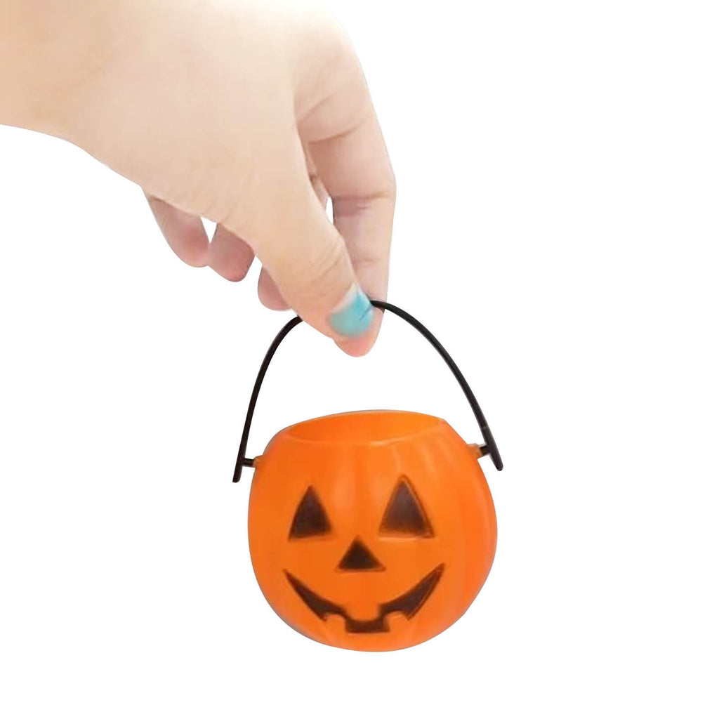 Darzheoy 6Pcs Halloween Pumpkin Lantern Halloween Pumpkin Decorations Indoor Outdoor Halloween Decorations Round Lightened