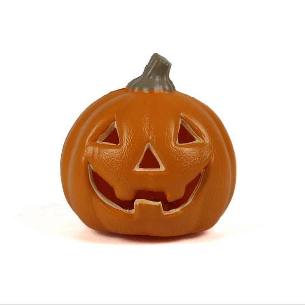 1 Pack Light up Halloween Jack-o'-Lantern Decorative Pumpkin Plastic Halloween Decorations Props-Home Decor-Halloween