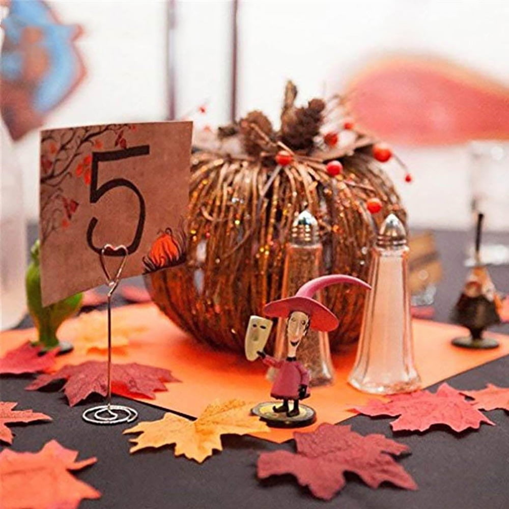 NO Autumn Thanksgiving and Halloween Artificial Pumpkins Gourds Cones, Set of 50