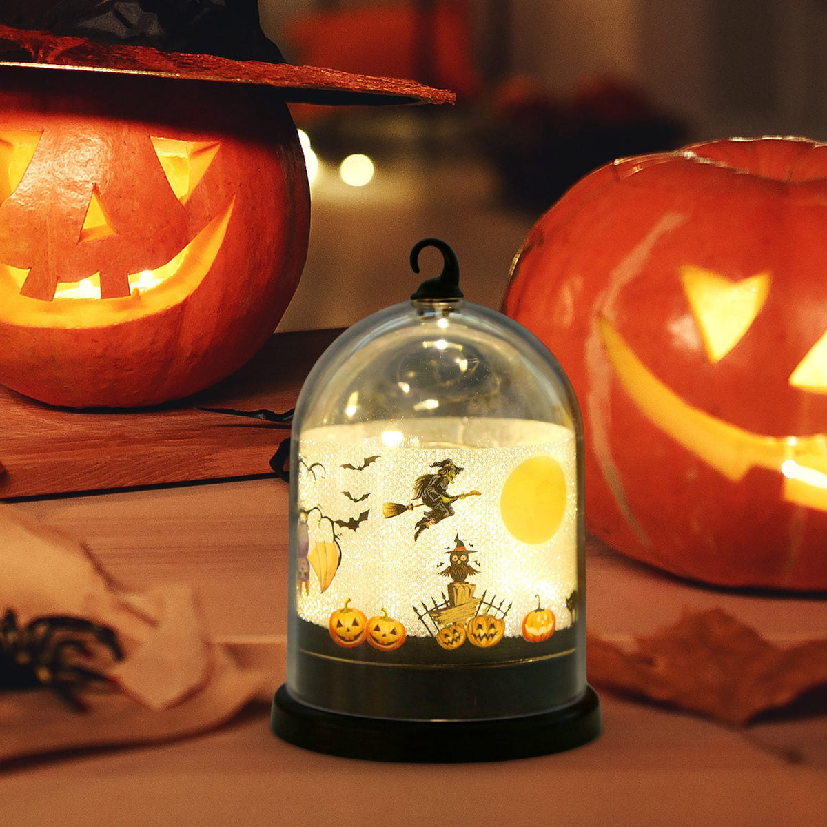 CXALSSY Halloween Decor, Halloween Decorations, Halloween Decorations Indoor, Pumpkin Lanterns Witch Lanterns Castle Lanterns Night Lights Lights Led Candle Lights Layout Ornaments