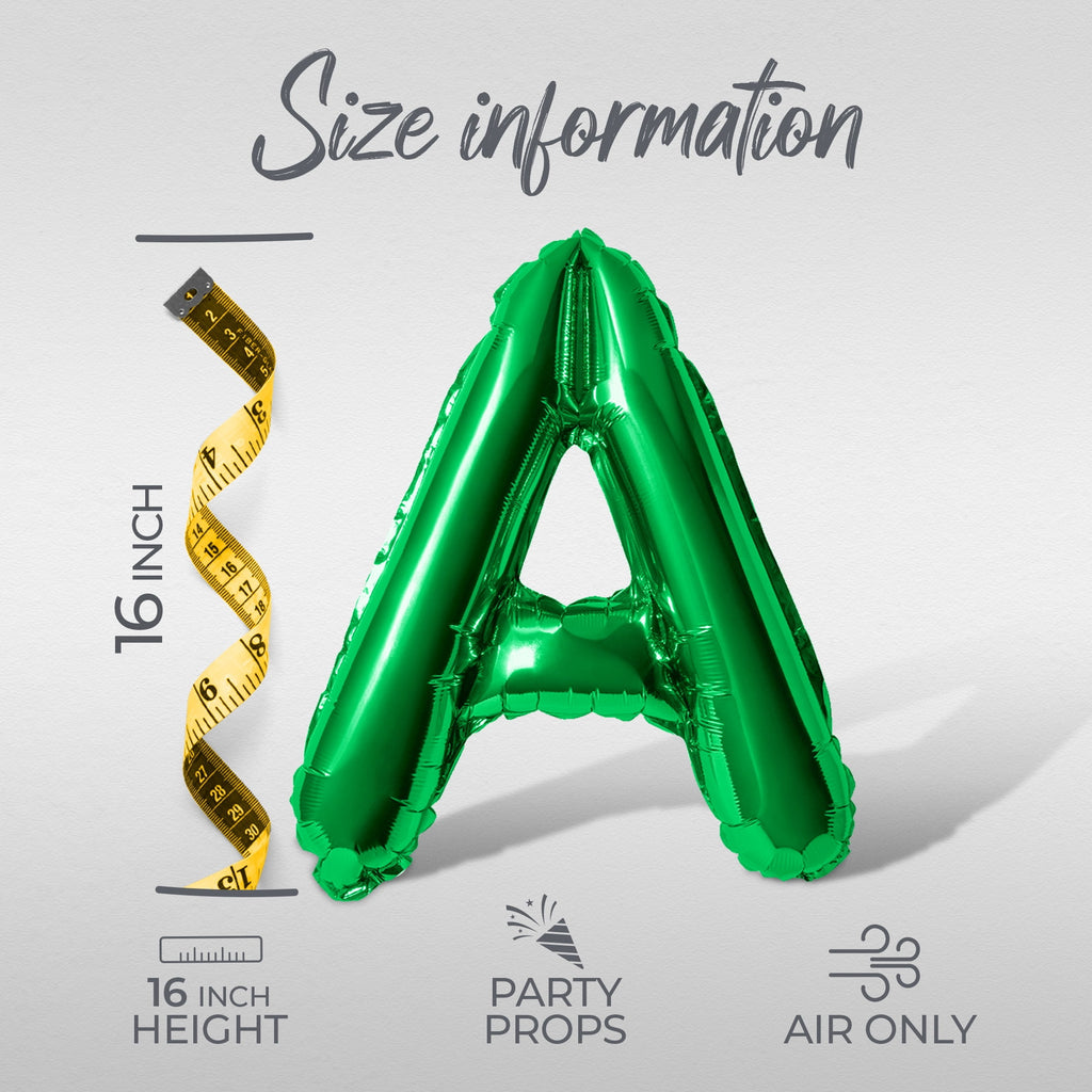 Letter Balloons - ALL WITCHES ARE WELCOME 16" Inch Alphabet Letters Foil Mylar Balloon Halloween Party Banner (Gold)