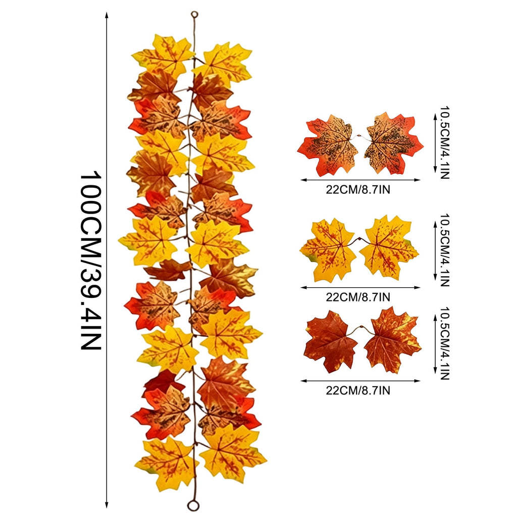 Spring Artificial Flowers Garland, 70 inch Fake Eucalyptus Vine Cherrys Blossoms Hanging Garland Rattan for Mantle Fireplace Wedding Indoor Outdoor Home Decor