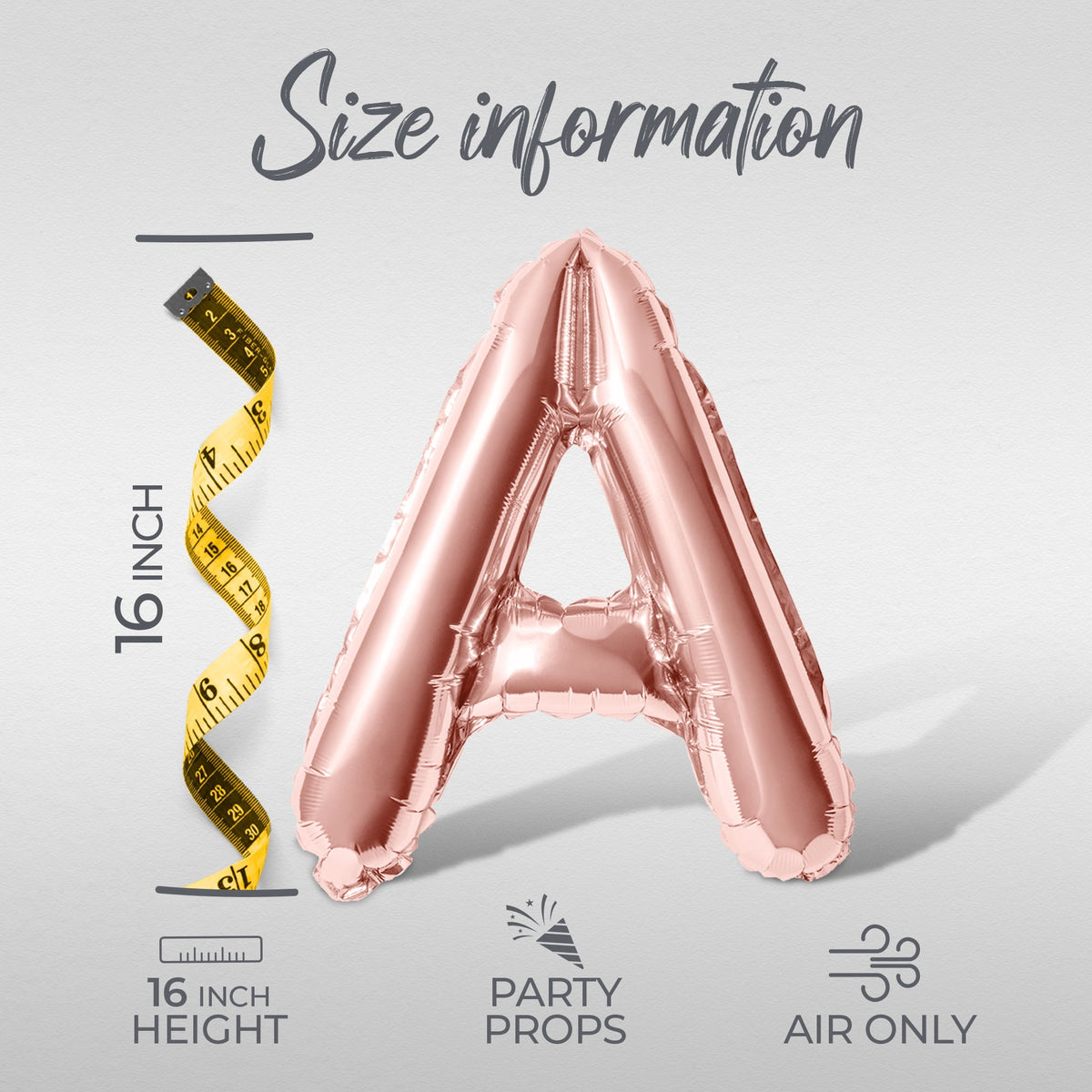 Letter Balloons - ALL WITCHES ARE WELCOME 16" Inch Alphabet Letters Foil Mylar Balloon Halloween Party Banner (Gold)