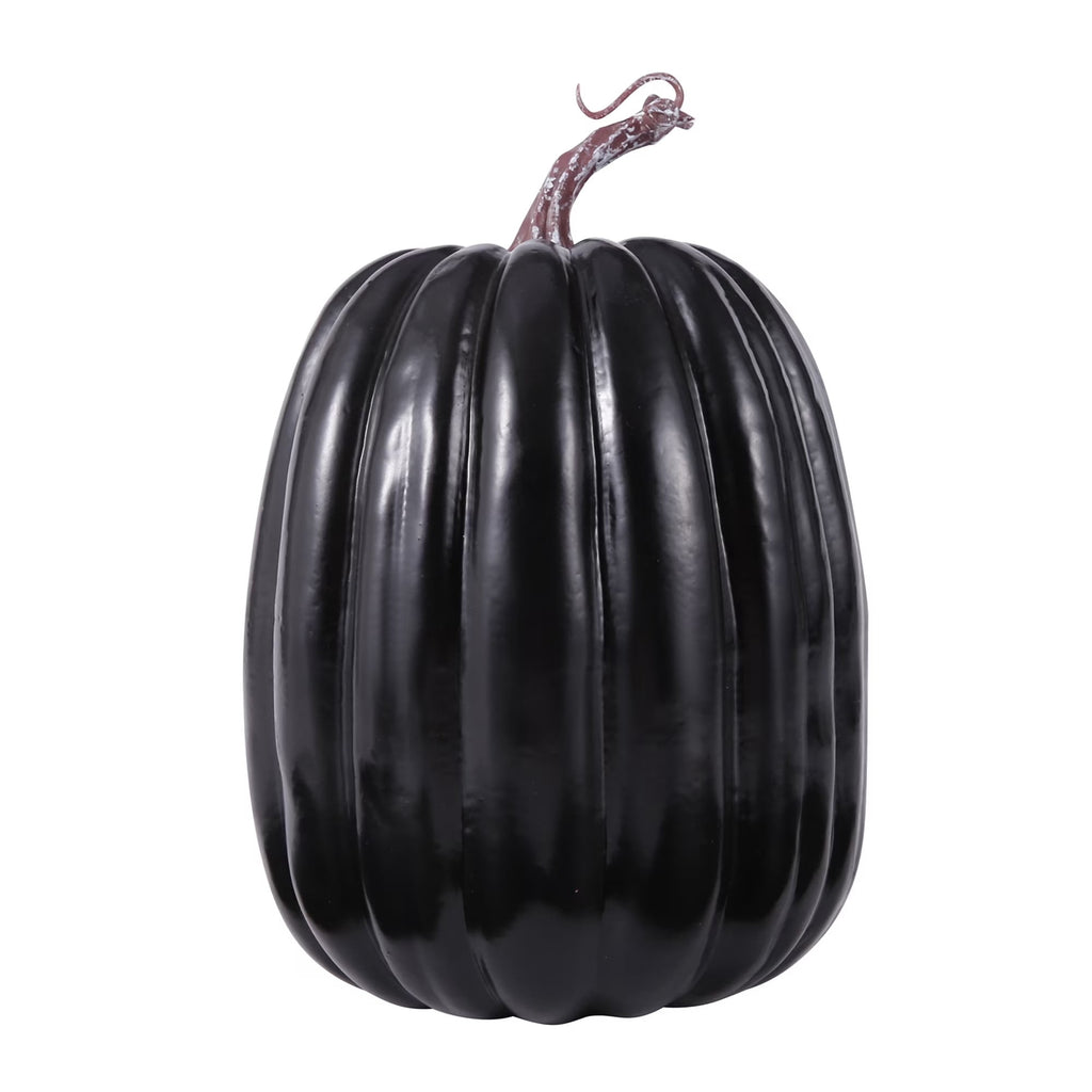 CQHVKQ 8 Inch Large Artificial Pumpkin Fall Decorations, Realistic Fake Harvest Pumpkin, Orange Gold Decorative Pumpkins for Table Centerpieces, Fall, Thanksgiving & Halloween DIY