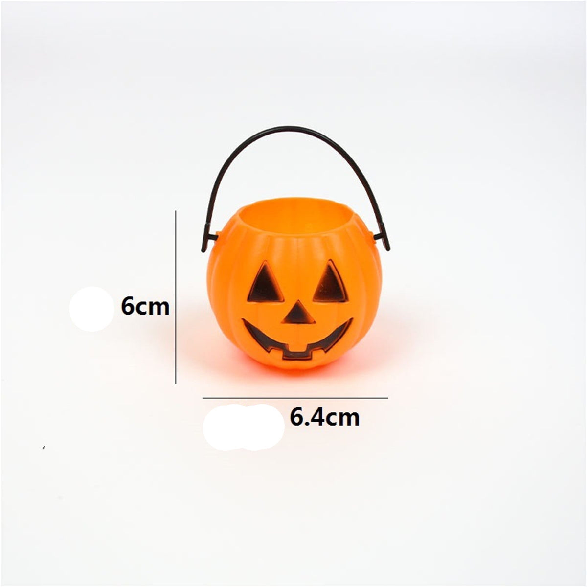 Darzheoy 6Pcs Halloween Pumpkin Lantern Halloween Pumpkin Decorations Indoor Outdoor Halloween Decorations Round Lightened