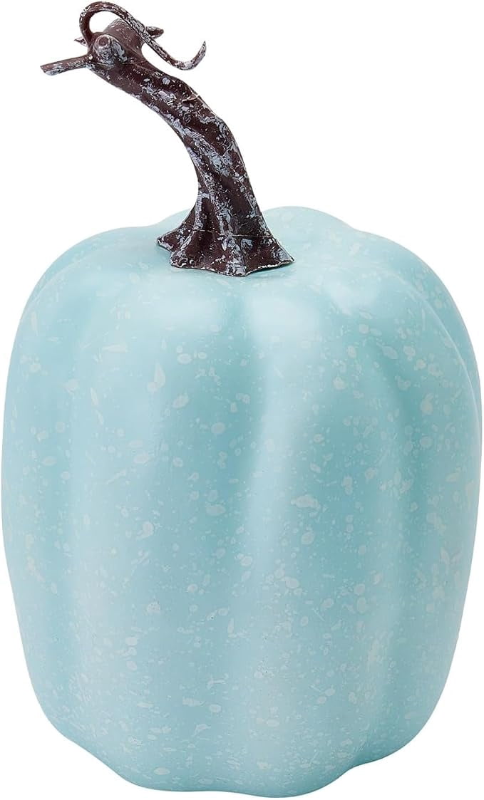 7 Pcs Assorted Size Artificial Pumpkin Set, Realistic Foam Pumpkin Decorations for Halloween Fall Harvest Decor, Thanksgiving Table Decor Centerpiece, Farmhouse Seasonal Home Decor and Party Display