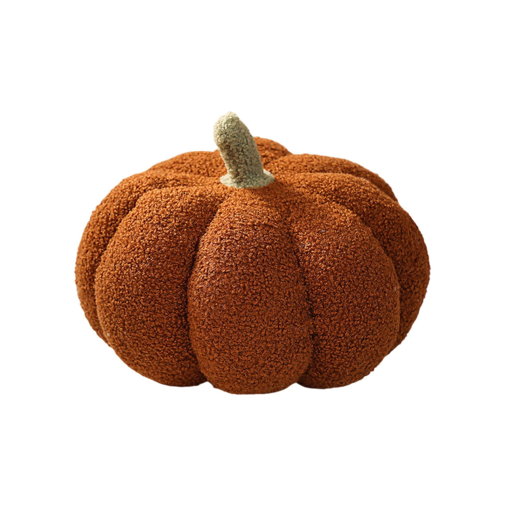 Halloween Plush Pumpkin Decorations, Soft Stuffed Fabric Pumpkins for Fall Harvest & Spooky Season Home Decor