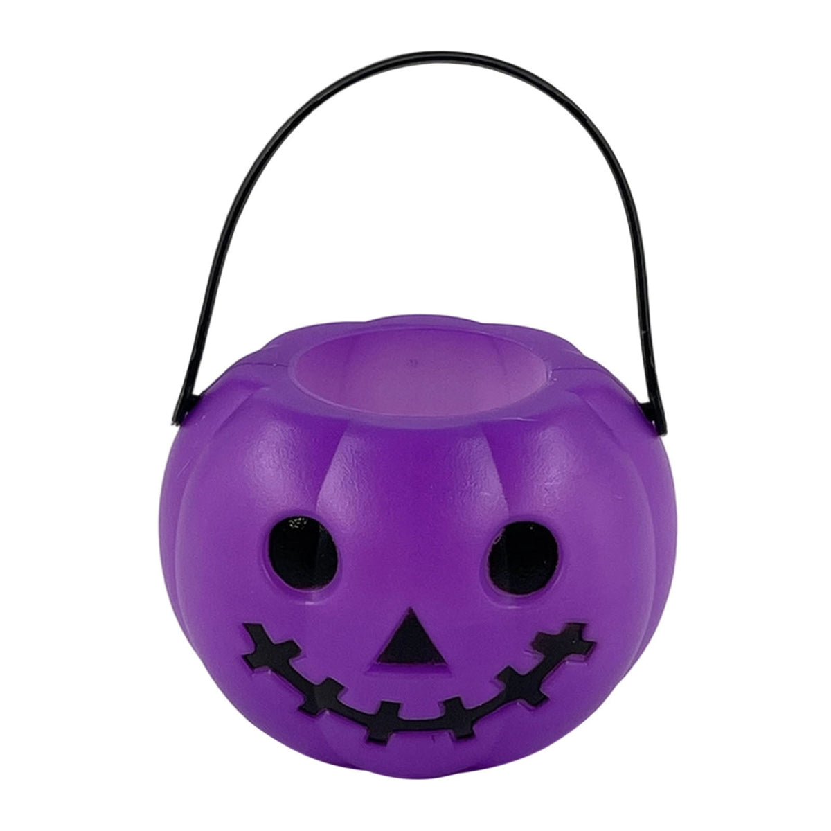 Kyusrd Trick or Treat Halloween Lantern Pumpkin Decoration Lighted Table Centerpieces Ornaments Spooky Pumpkin Prop Decor Decorative Wedding Candy Bowl Organizer Canisters