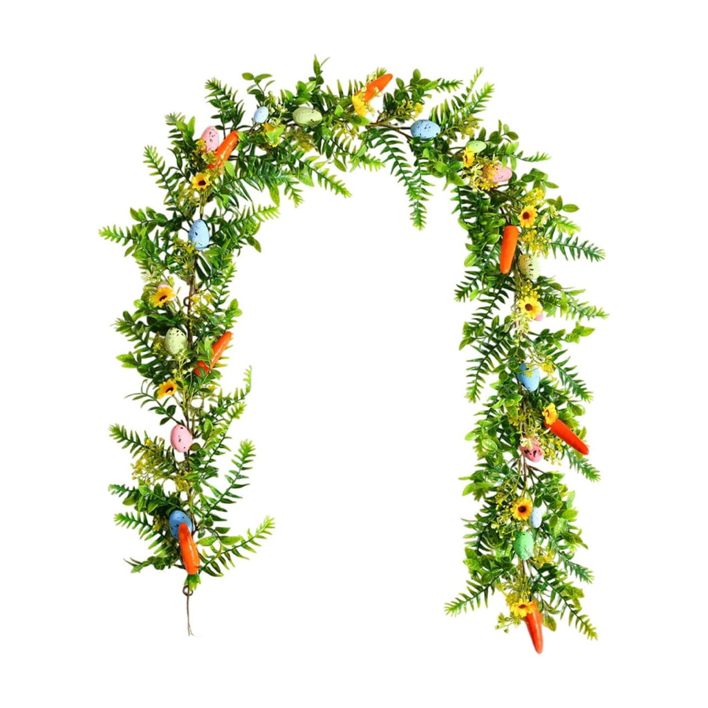 Chmadoxn 78.74" Halloween Thanksgiving Maple Leaf Garland with Mini Pumpkins & Berries, Artificial Fall Leaves Vine for Mantel Staircase Porch, Autumn Harvest Hanging Home Decor