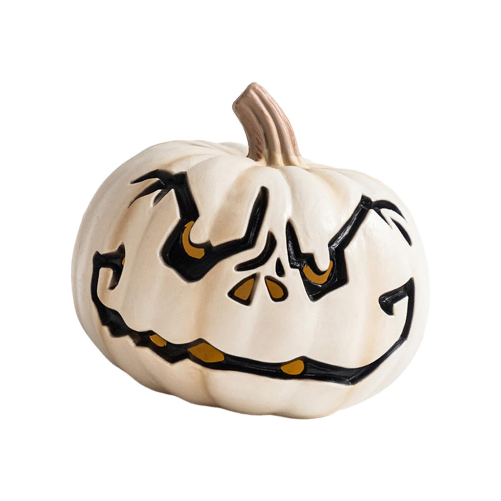 yotijay Halloween Pumpkin Light Indoor Decoration Vivid Details Fine Craftsmanship Resin C