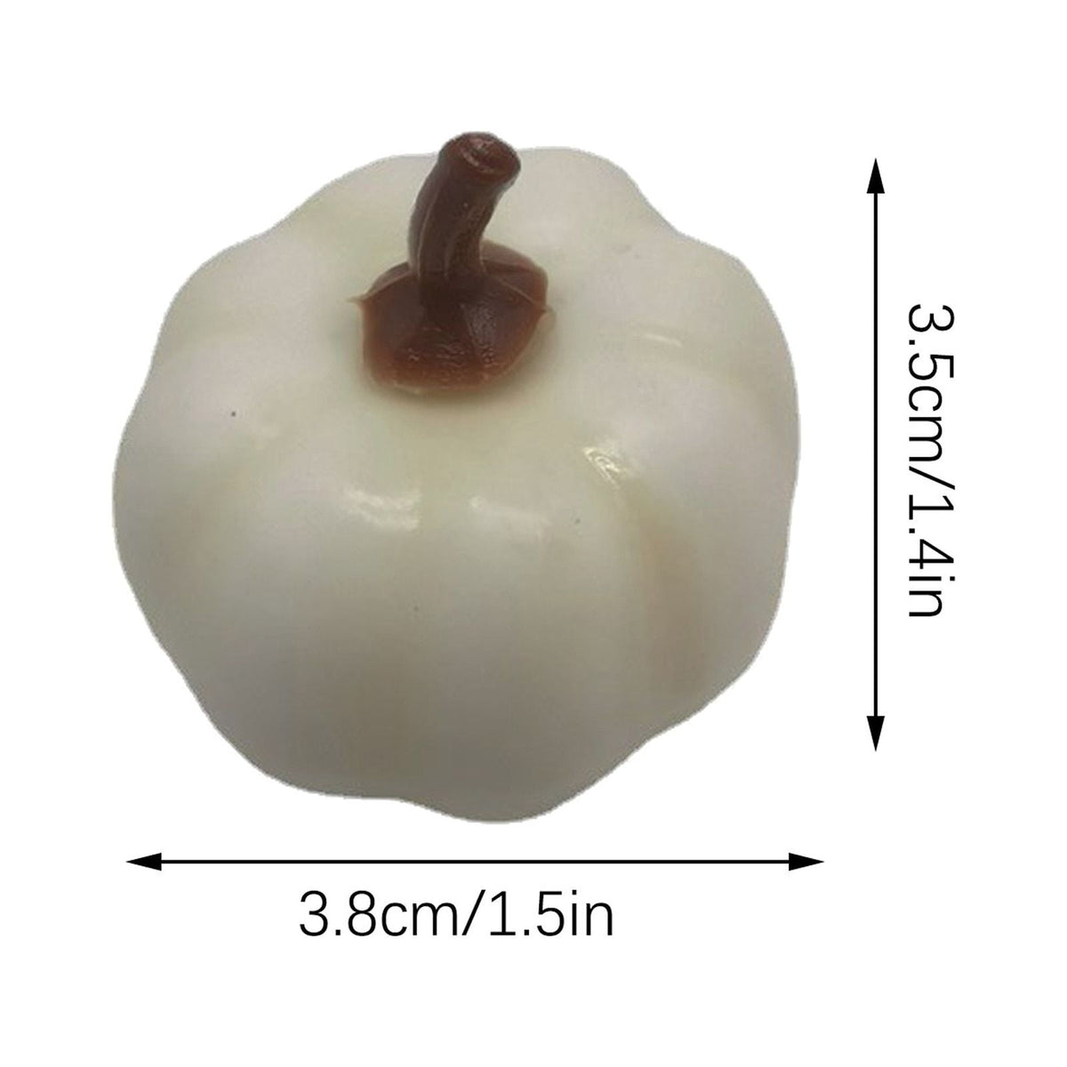 Darzheoy Realistic Mini Pumpkin Decor, Artificial Pumpkin Decor for Autumn Filler, Realistic Pumpkin Decorations for Halloween Thanksgiving Fall Home Decor