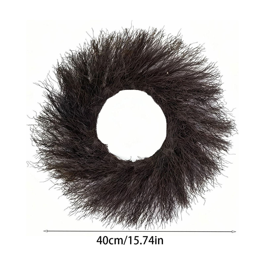 sruoe Halloween Glitter Foil Pumpkin Tinsel Wreath, Halloween Decorations Indoor, Sparkling Front Door Decor for Porch, Party Background, Wall Arrangement