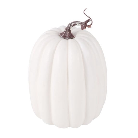 CQHVKQ 8 Inch Large Artificial Pumpkin Fall Decorations, Realistic Fake Harvest Pumpkin, Orange Gold Decorative Pumpkins for Table Centerpieces, Fall, Thanksgiving & Halloween DIY