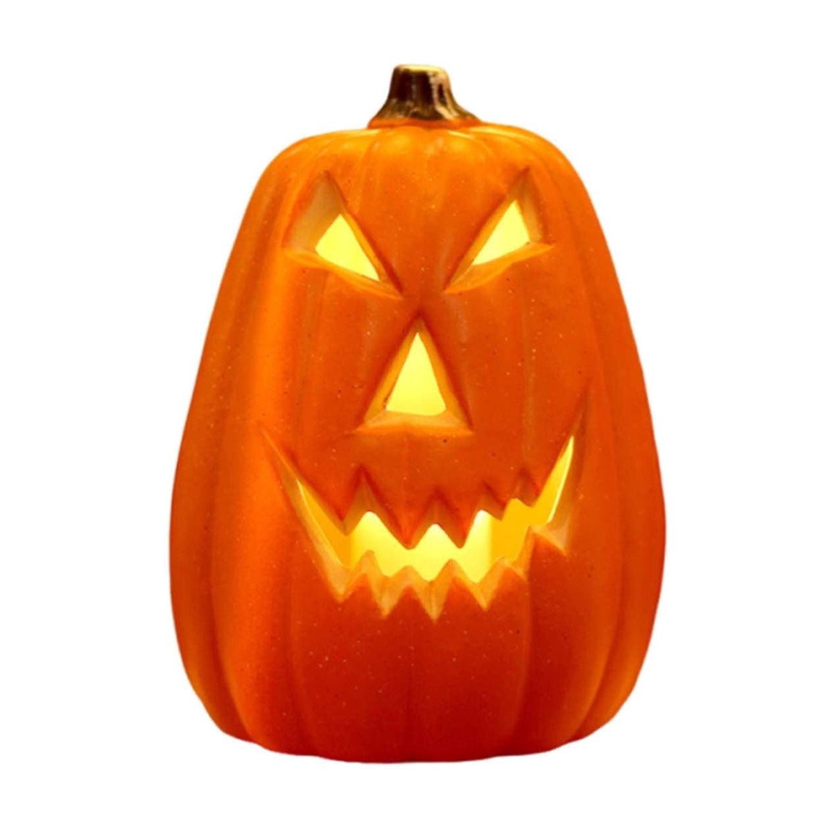 Halloween Pumpkin LED Light Lamp Blow Mold Pumpkin Decoration For Tabletop Shelf And Mantel