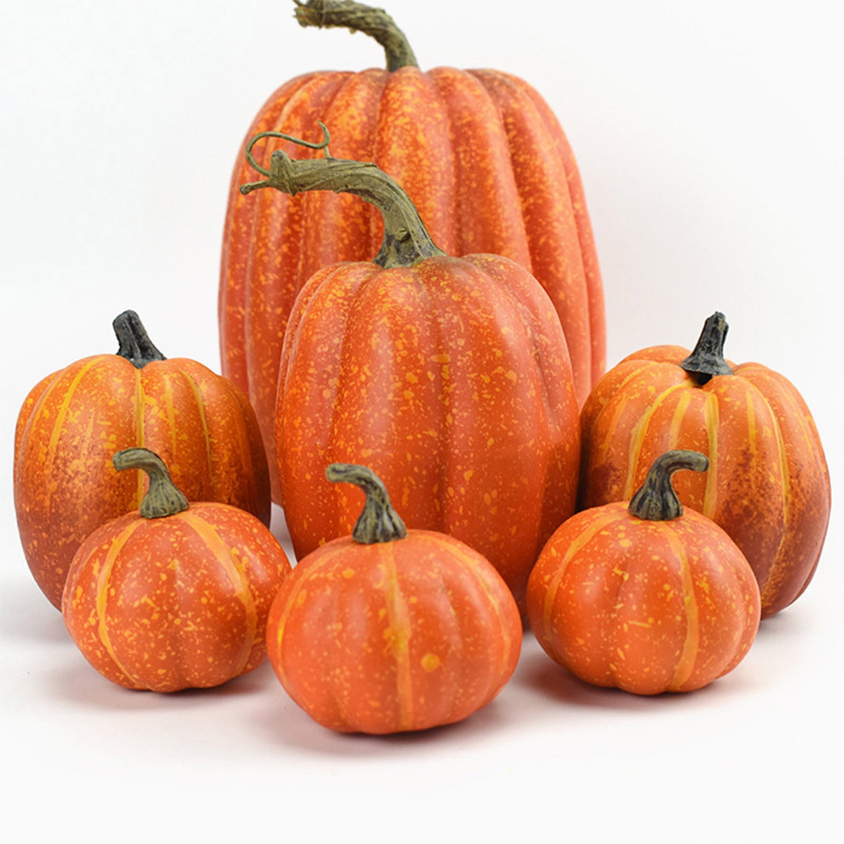 35Pcs/5Sets Pumpkins, Model Artificial Craft Fall Harvest Decoration, Holiday Home Party Decor Favors