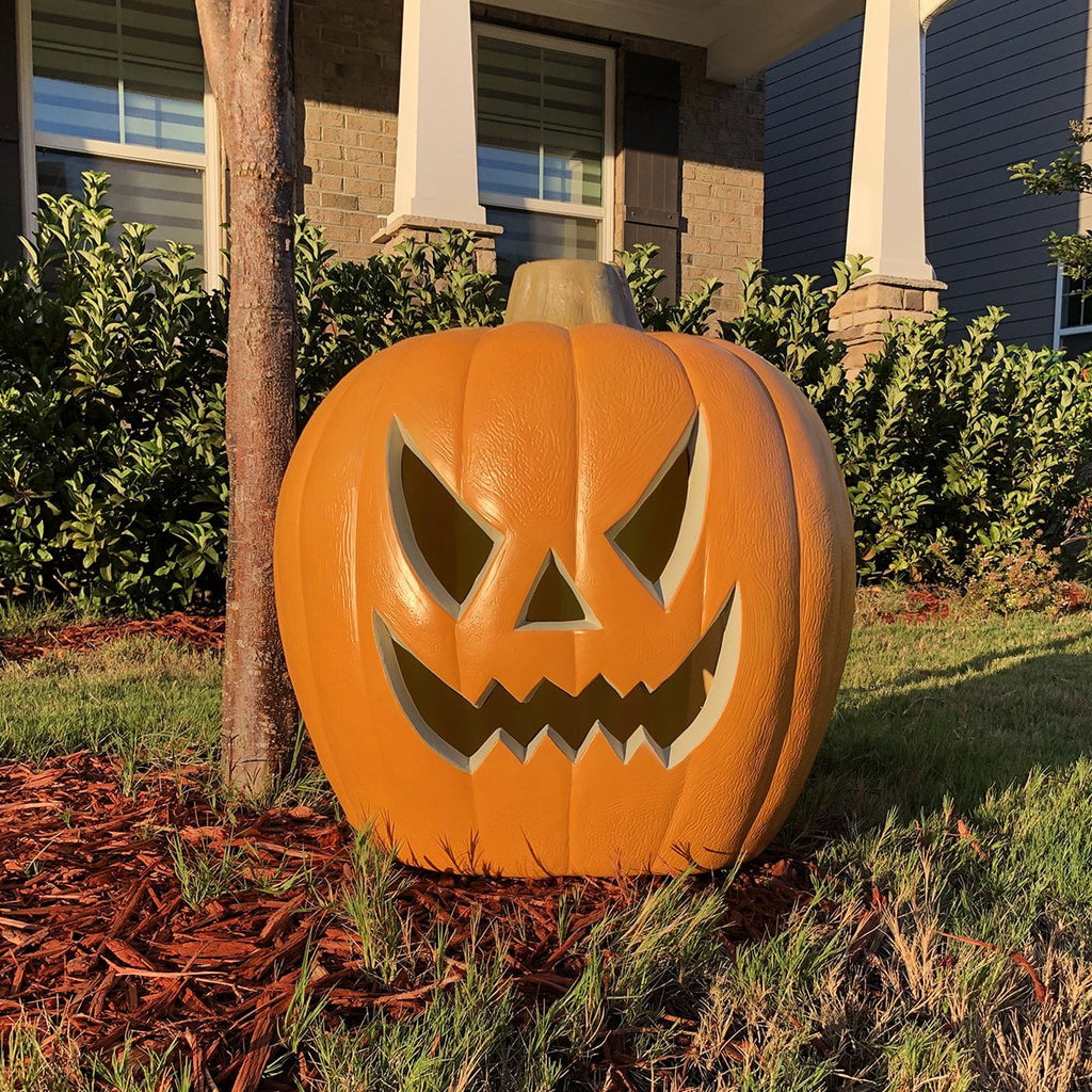 6" Jack O' Lantern - Battery Operated Halloween Pumpkin Lantern - Waterproof for Indoor Outdoor Decorations Favors