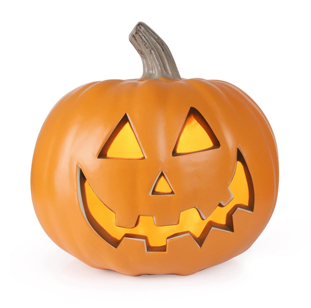 6" Jack O' Lantern - Battery Operated Halloween Pumpkin Lantern - Waterproof for Indoor Outdoor Decorations Favors