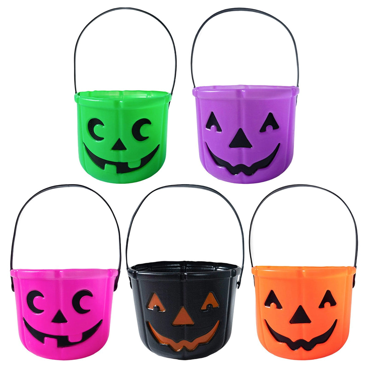 Kyusrd Trick or Treat Halloween Lantern Pumpkin Decoration Lighted Table Centerpieces Ornaments Spooky Pumpkin Prop Decor Decorative Wedding Candy Bowl Organizer Canisters