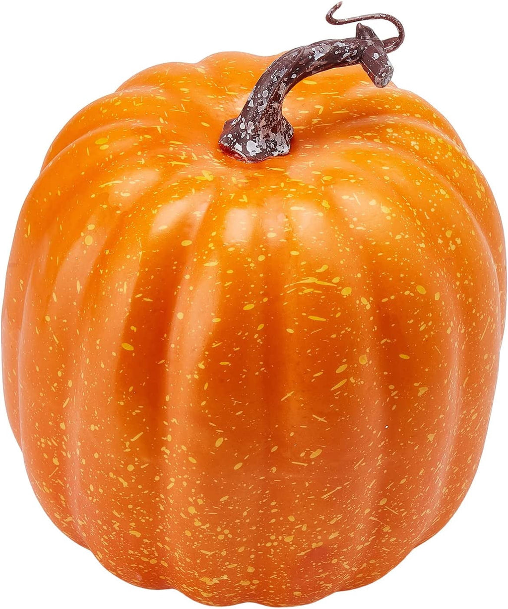 7Pcs Fake Pumpkins Artificial Plastic Pumpkins Decorations Foam Pumpkins for Fall Halloween Home Decor (Blue, One Size)