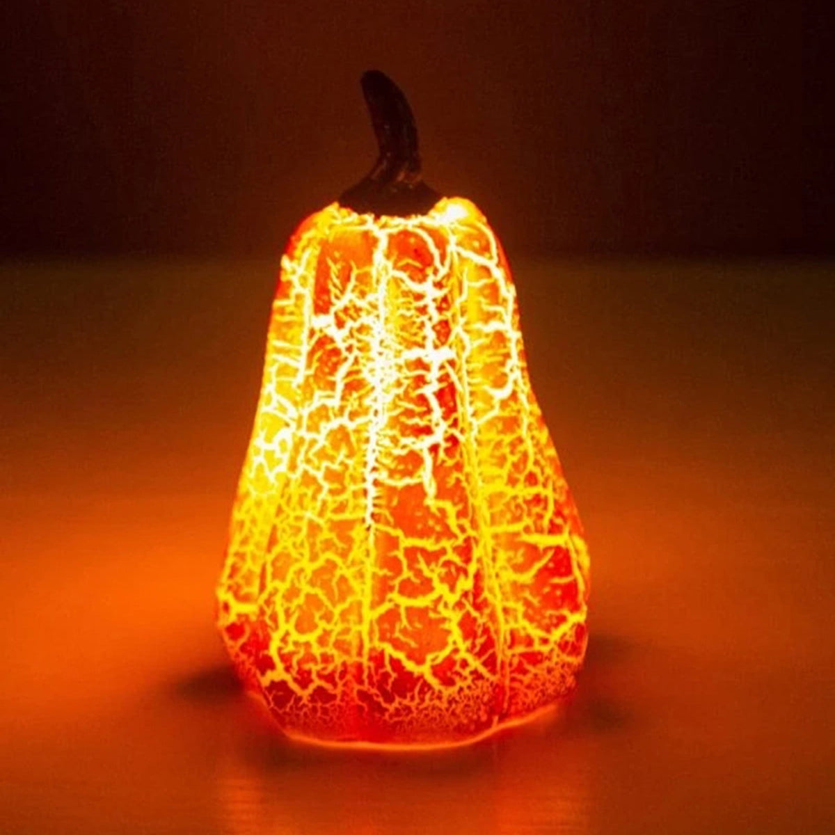 Taicans Glass LED Pumpkins Light with Timer for Halloween Pumpkin Decorations Fall and Thanksgiving Decor